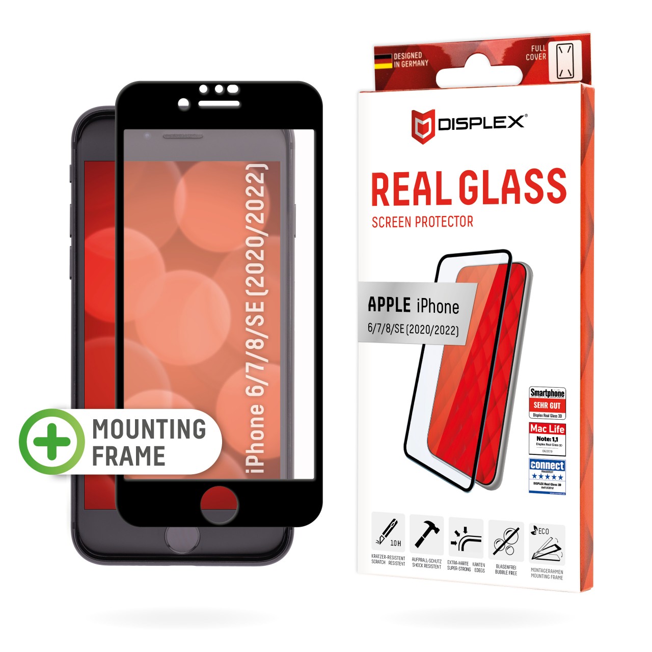 iPhone 6/7/8/SE (2020/2022) Full Cover Glass