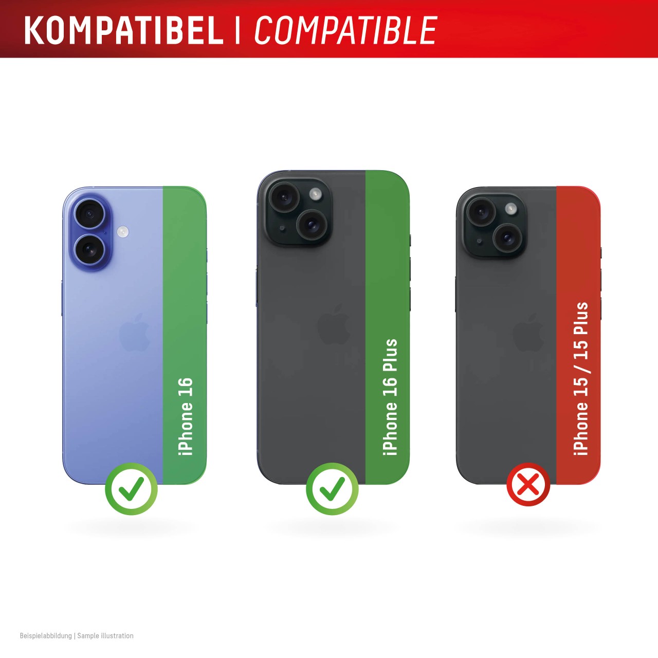 iPhone 16/16 Plus Premium camera protection single rings