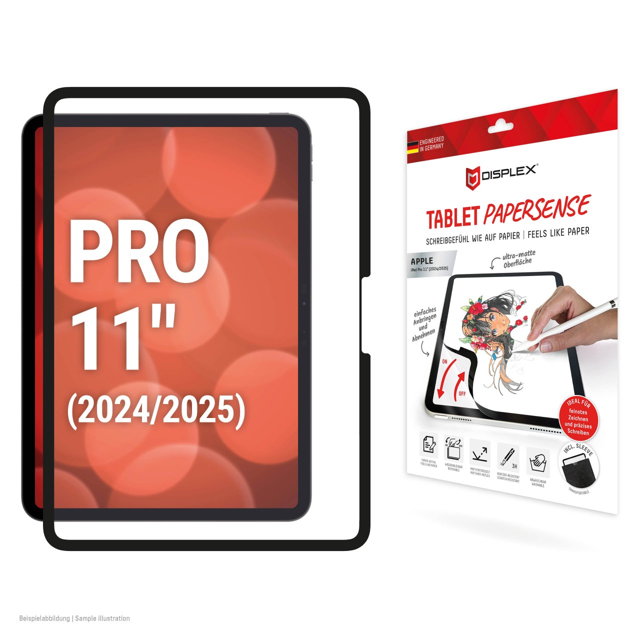 iPad Pro 11" (2024/2025) Tablet Schreibfolie