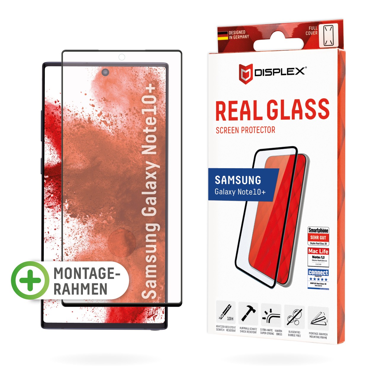 Samsung Galaxy Note10+ Full Cover Schutzglas