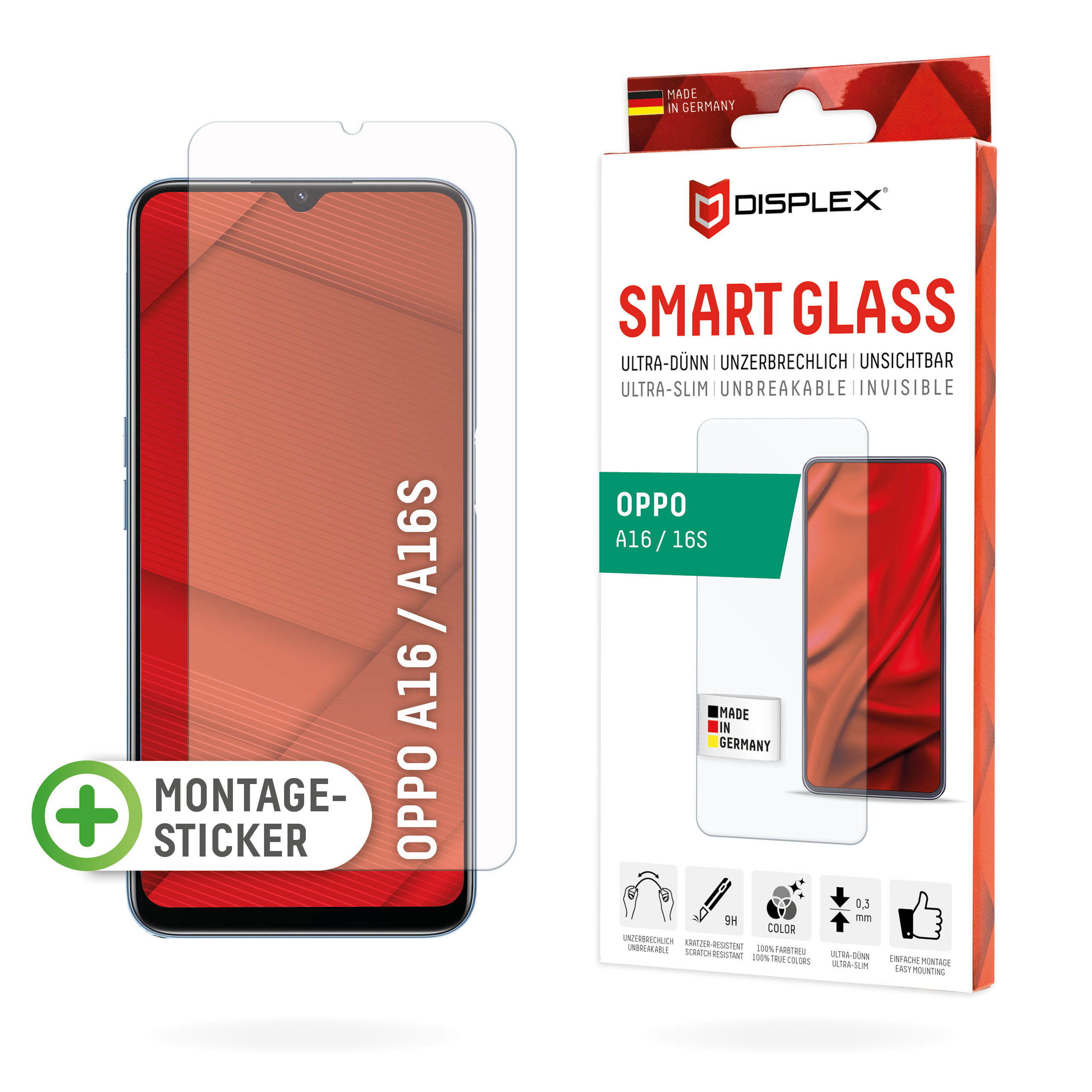 OPPO A16/A16s Smart Glass (2D)