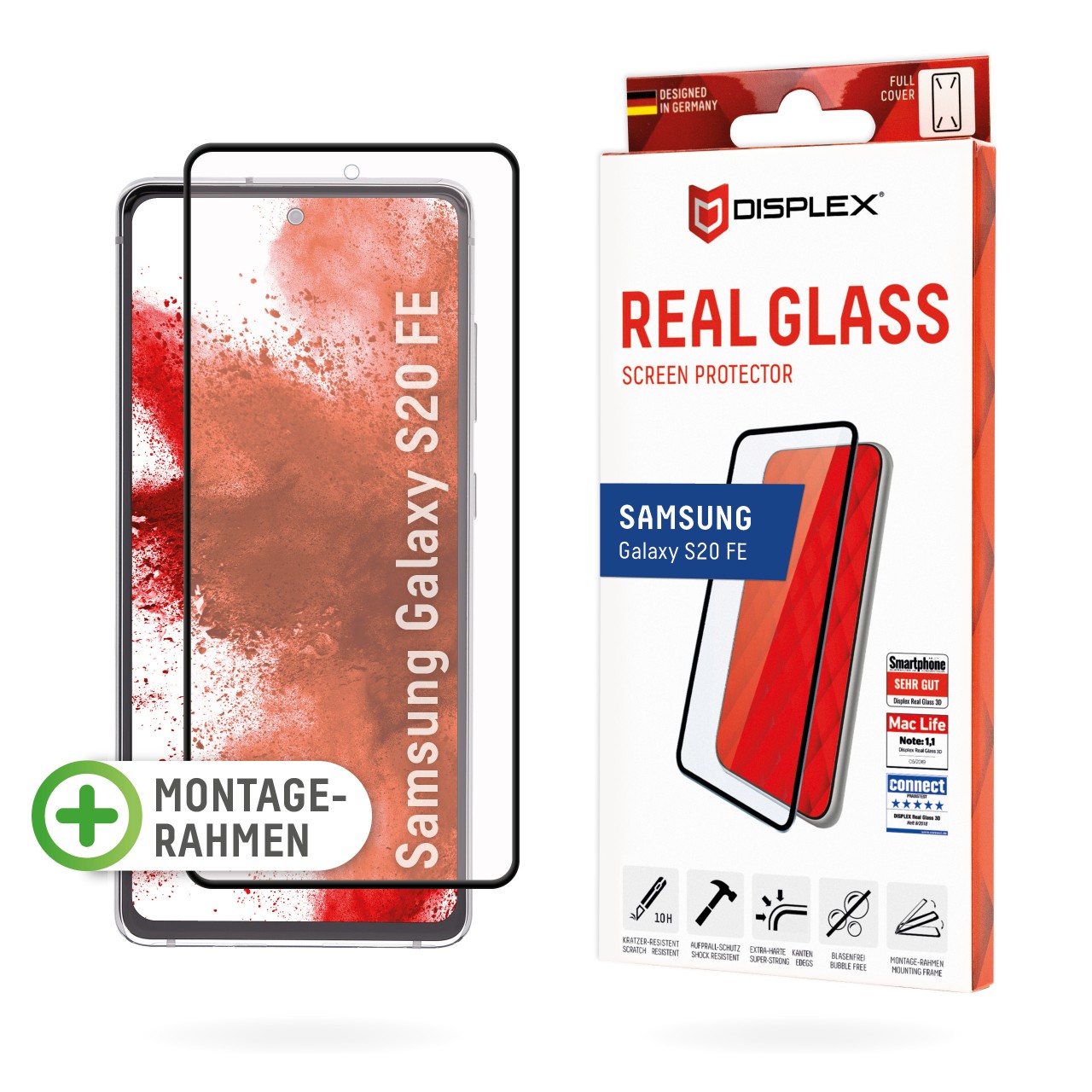 Galaxy S20 FE Full Cover Schutzglas