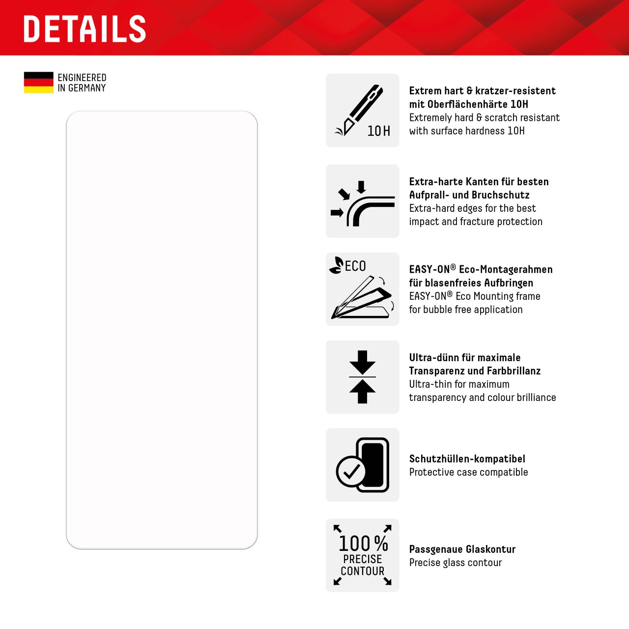 Samsung Galaxy A24/A25 Schutzglas (2D)