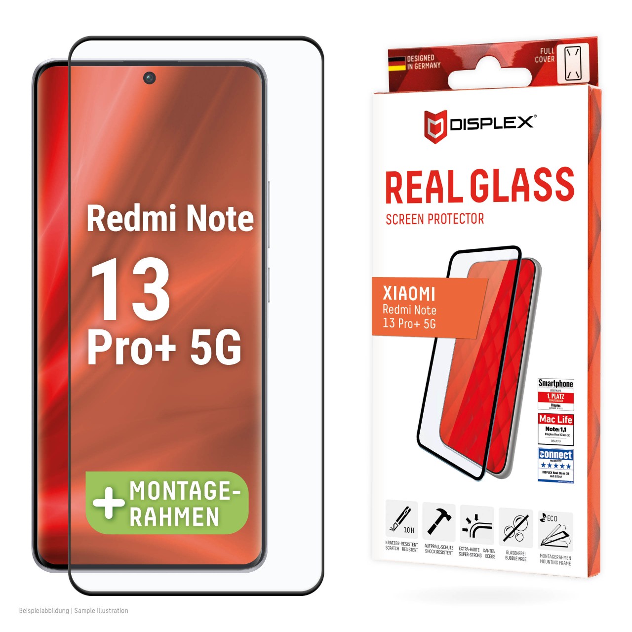 DISPLEX Real Glass 3D Xiaomi Redmi Note 13 Pro+ 5G