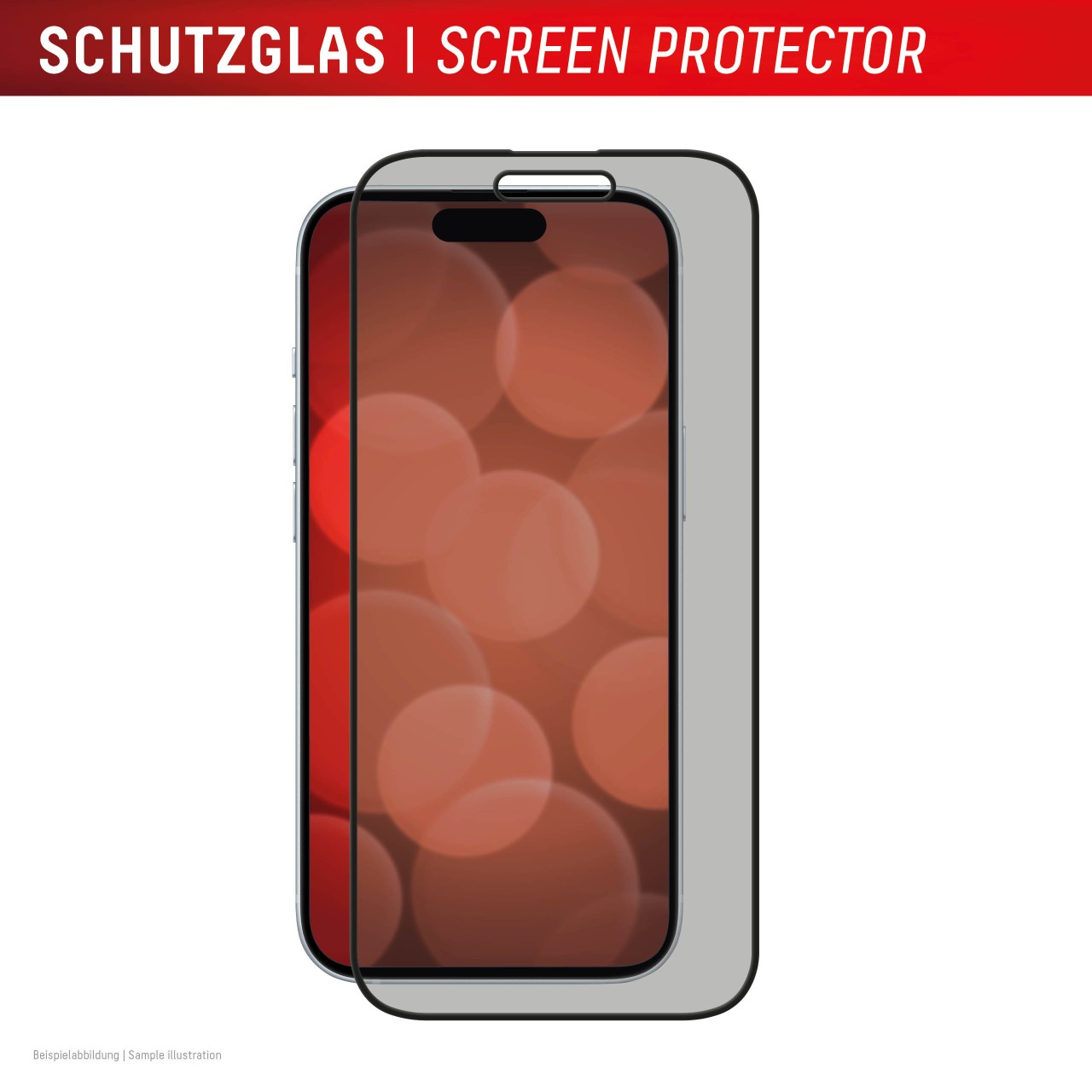 iPhone 16 Plus Privacy Panzerglas
