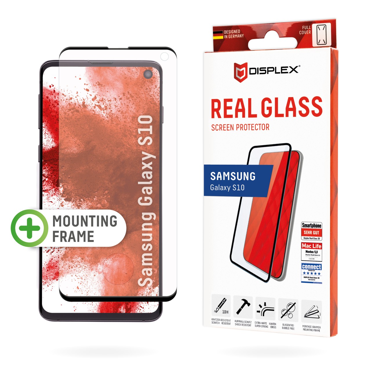 Galaxy S10 Full Cover Glass