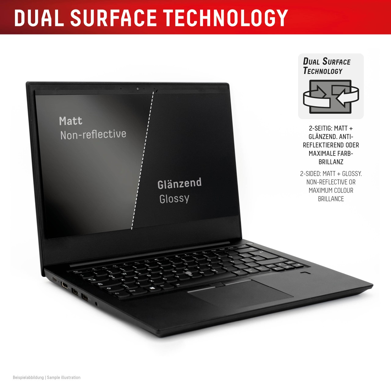 Universal Laptop/ Notebook 13,3'' (16:10) Privacy Safe magnetic