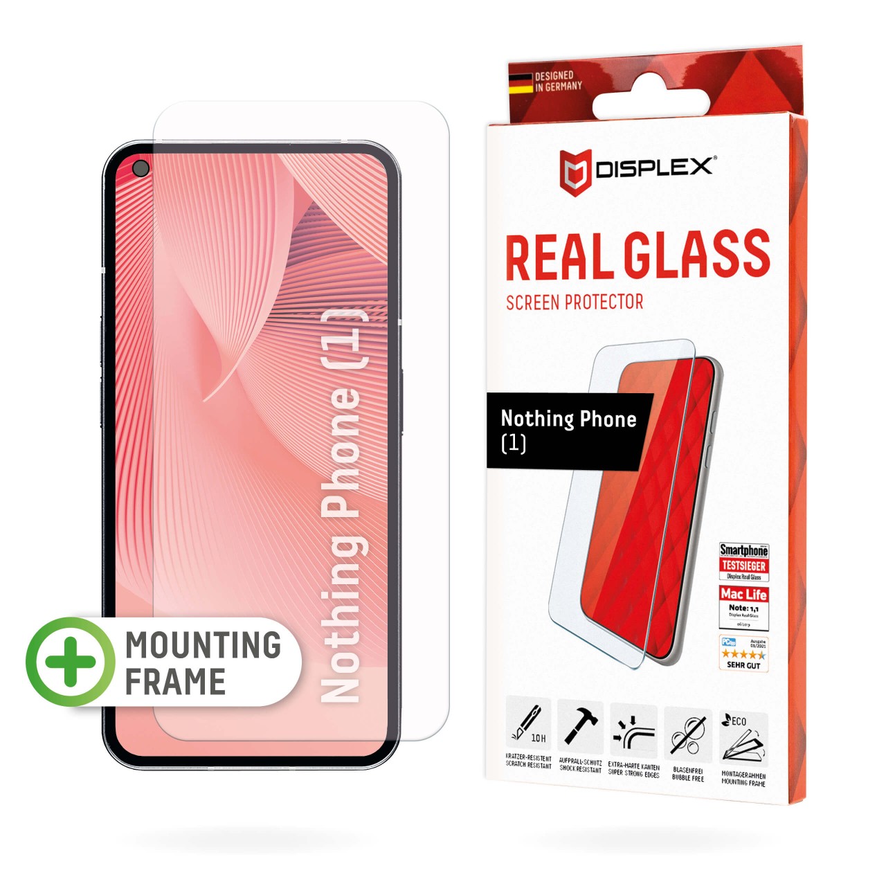 Real Glass for Huawei P40 lite 5G (6,5"), Full Cover