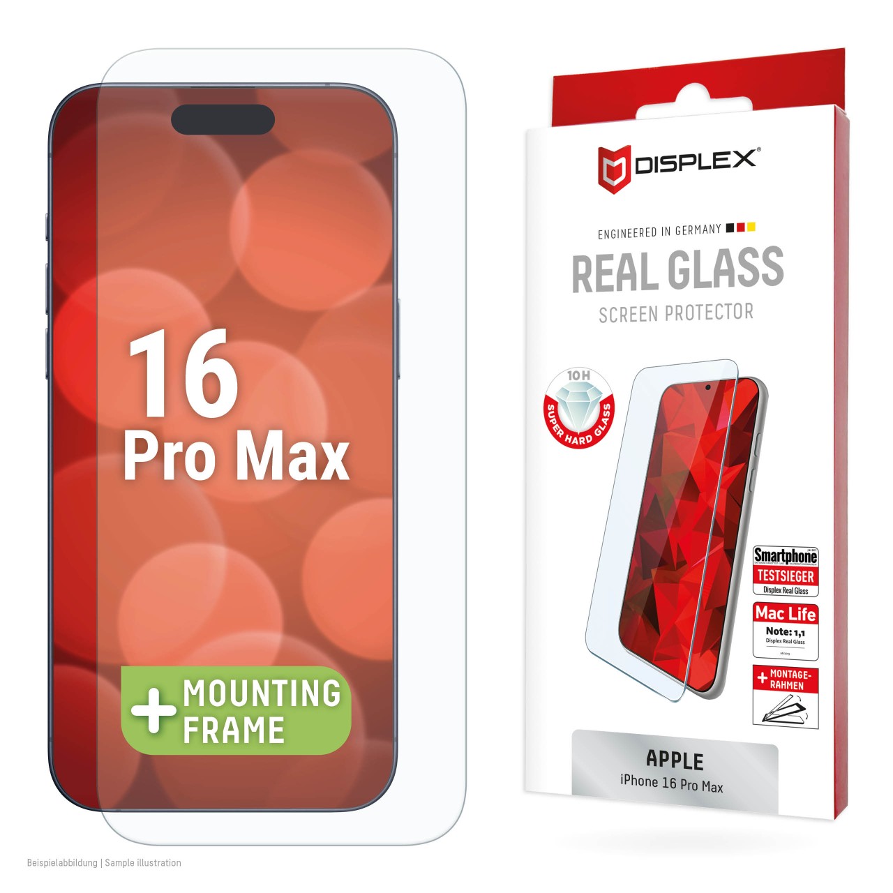 iPhone 16 Pro Max Screen Protector (2D)