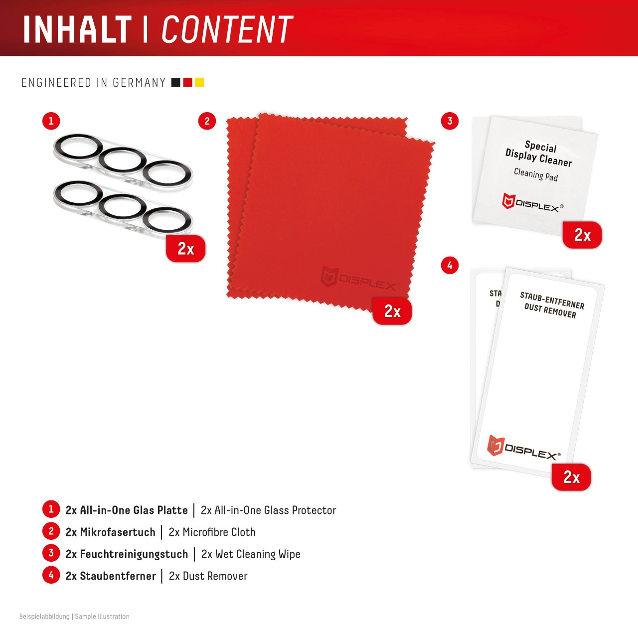 Samsung Galaxy S26/S26+ All-in-one Kamera Schutzglas, 2 Stück