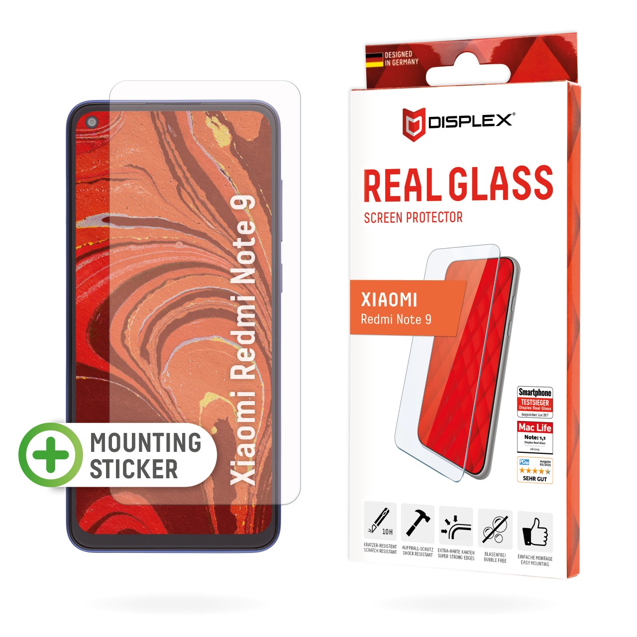 Redmi Note 9 Screen Protector (2D)