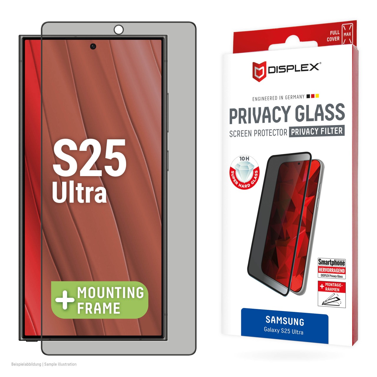 Samsung Galaxy S25 Ultra Privacy Panzerglas