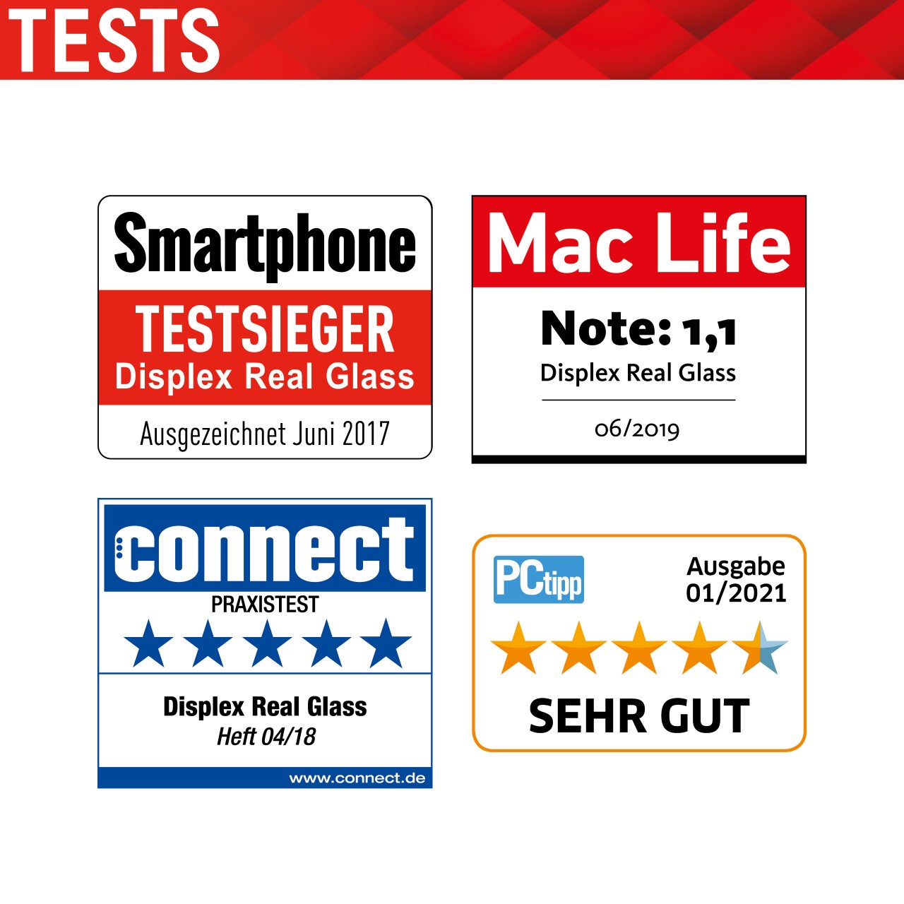 iPhone 12, iPhone 12 Pro Schutzglas (2D)