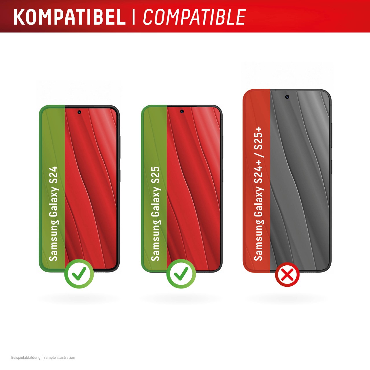 Samsung Galaxy S24/S25 Privacy Schutzglas