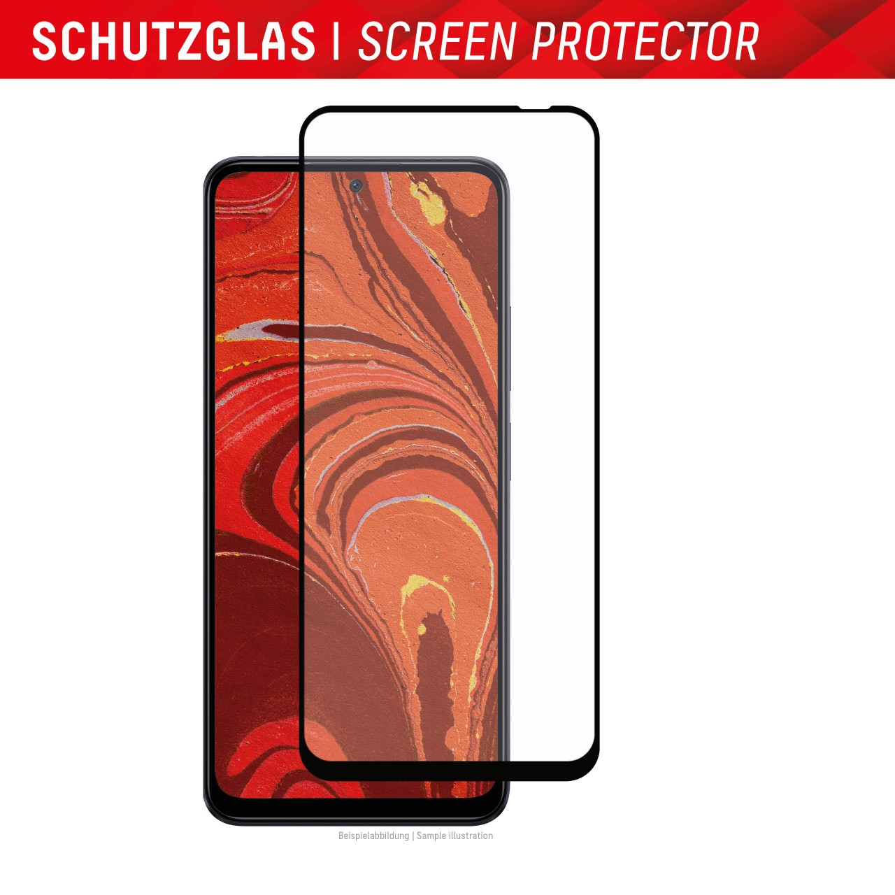 Real Glass for Samsung Galaxy A30/A30s/A50/A50s (6,4"), Full Cover