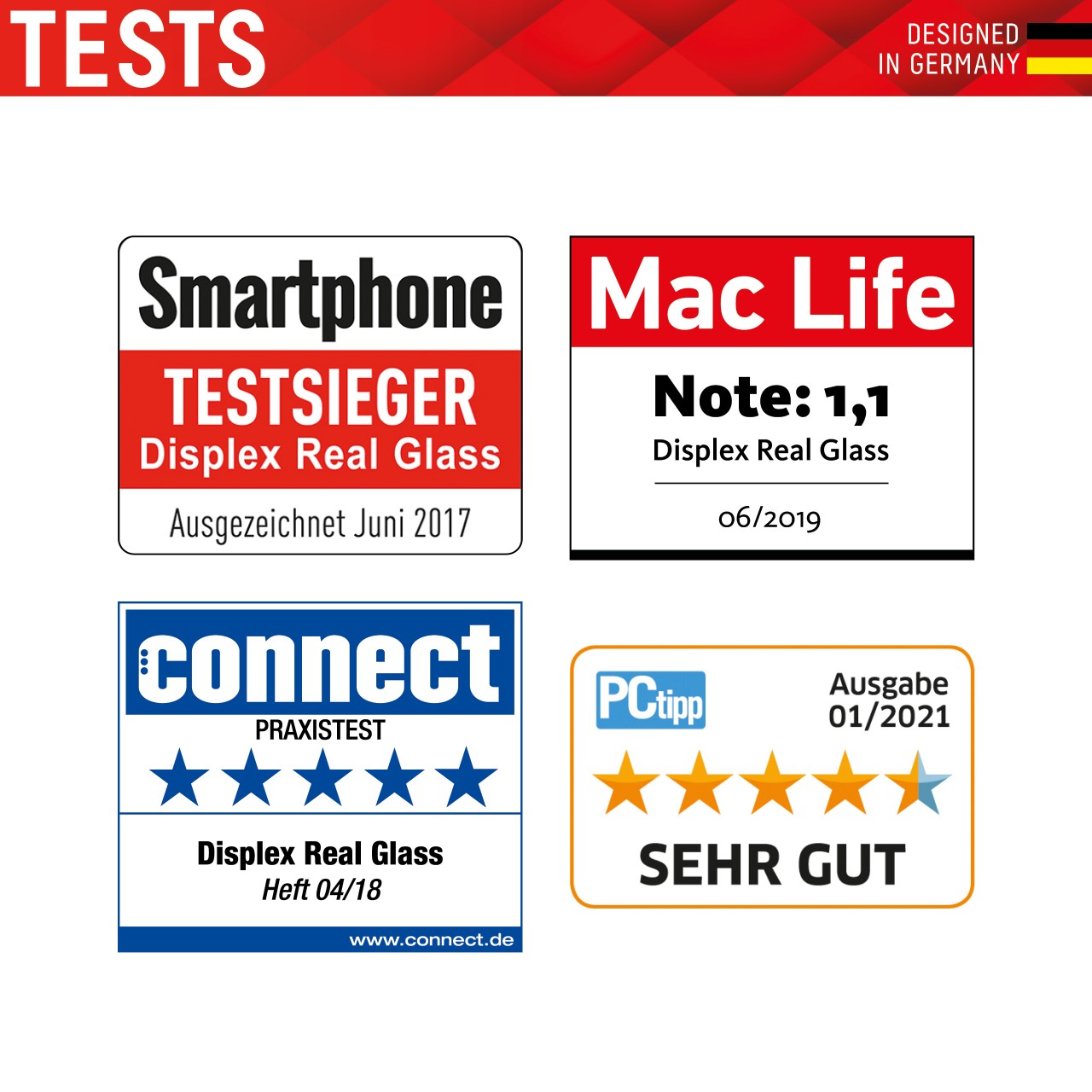 Mi 11T/11T Pro 2D Schutzglas + Case