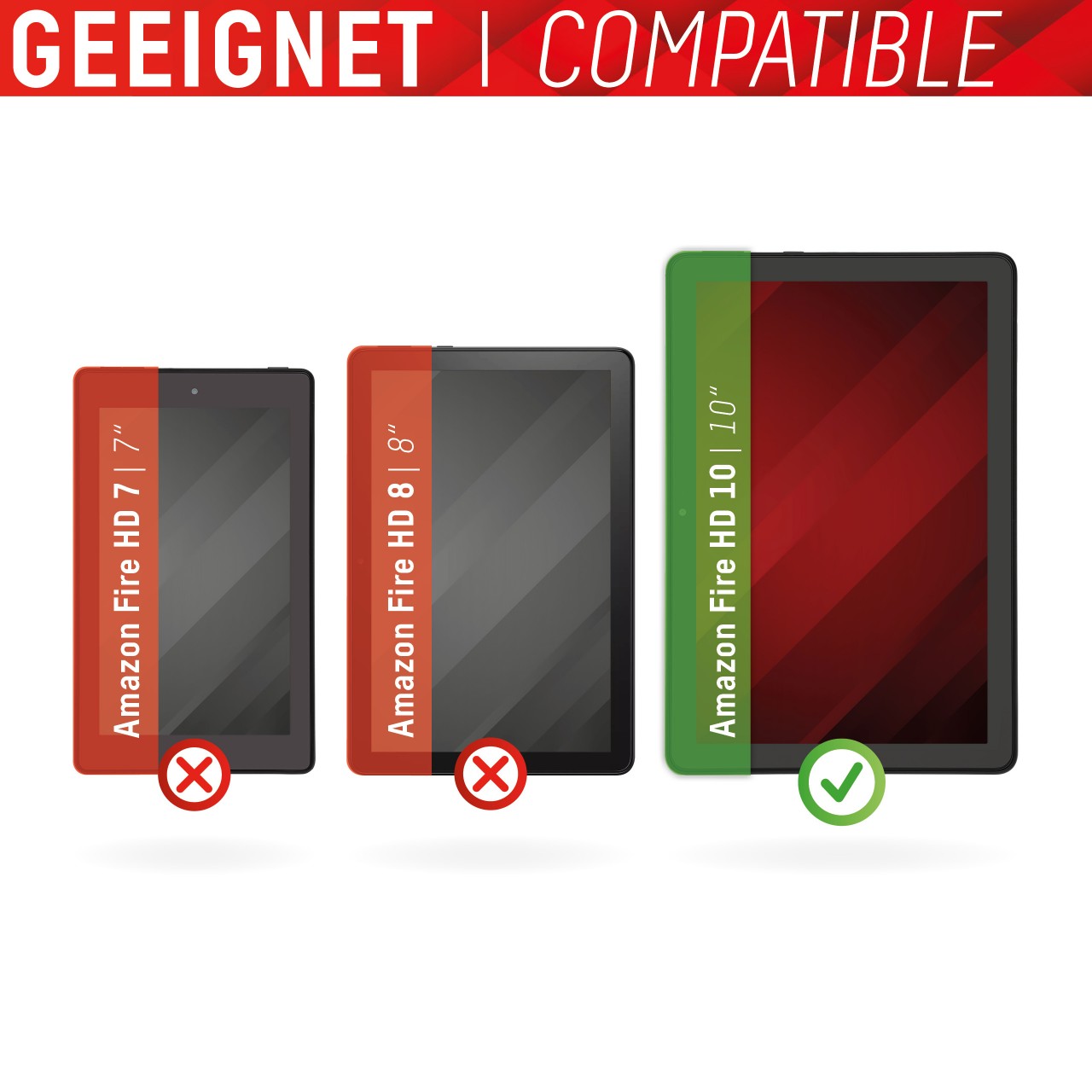 Amazon Fire HD10 Tablet Glass