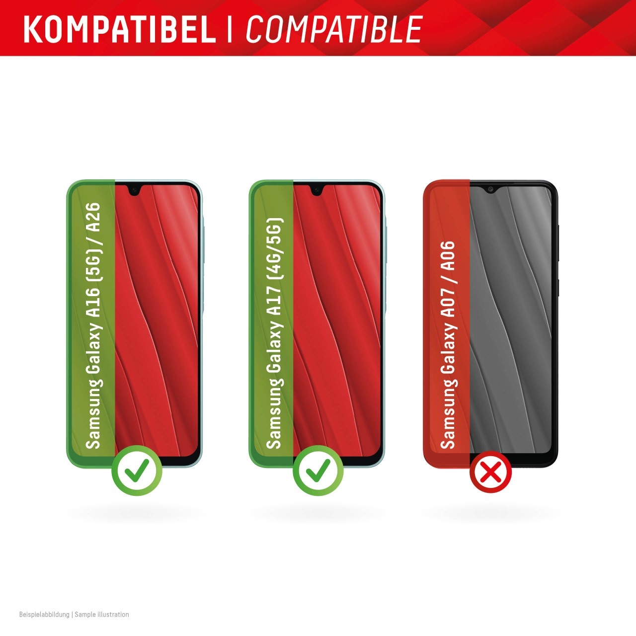 Samsung Galaxy A16(5G)/A17(4G/5G)/A26 Tempered Film