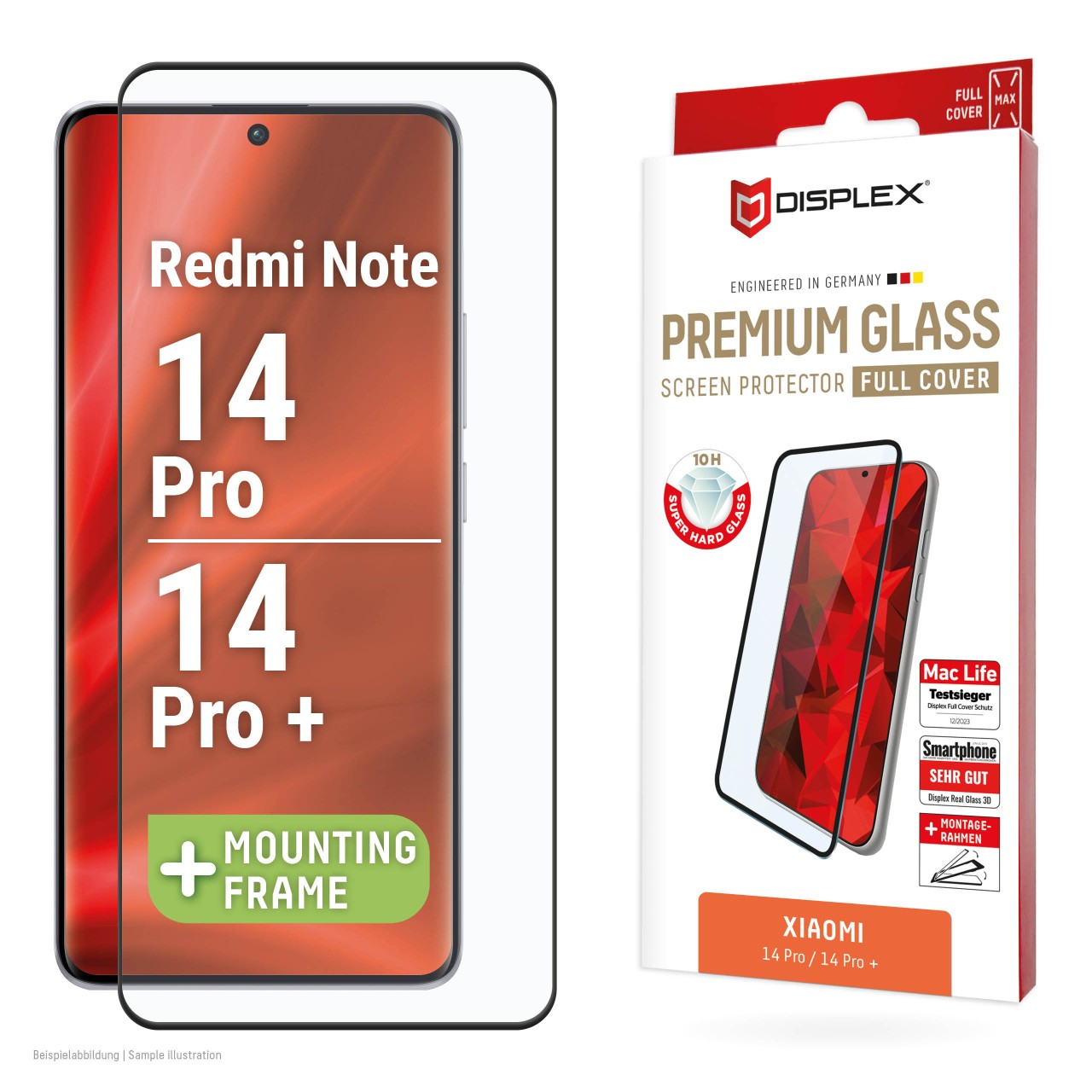 Xiaomi Redmi Note 13Pro+/ 14 Pro(+) Full Cover Screen Protector