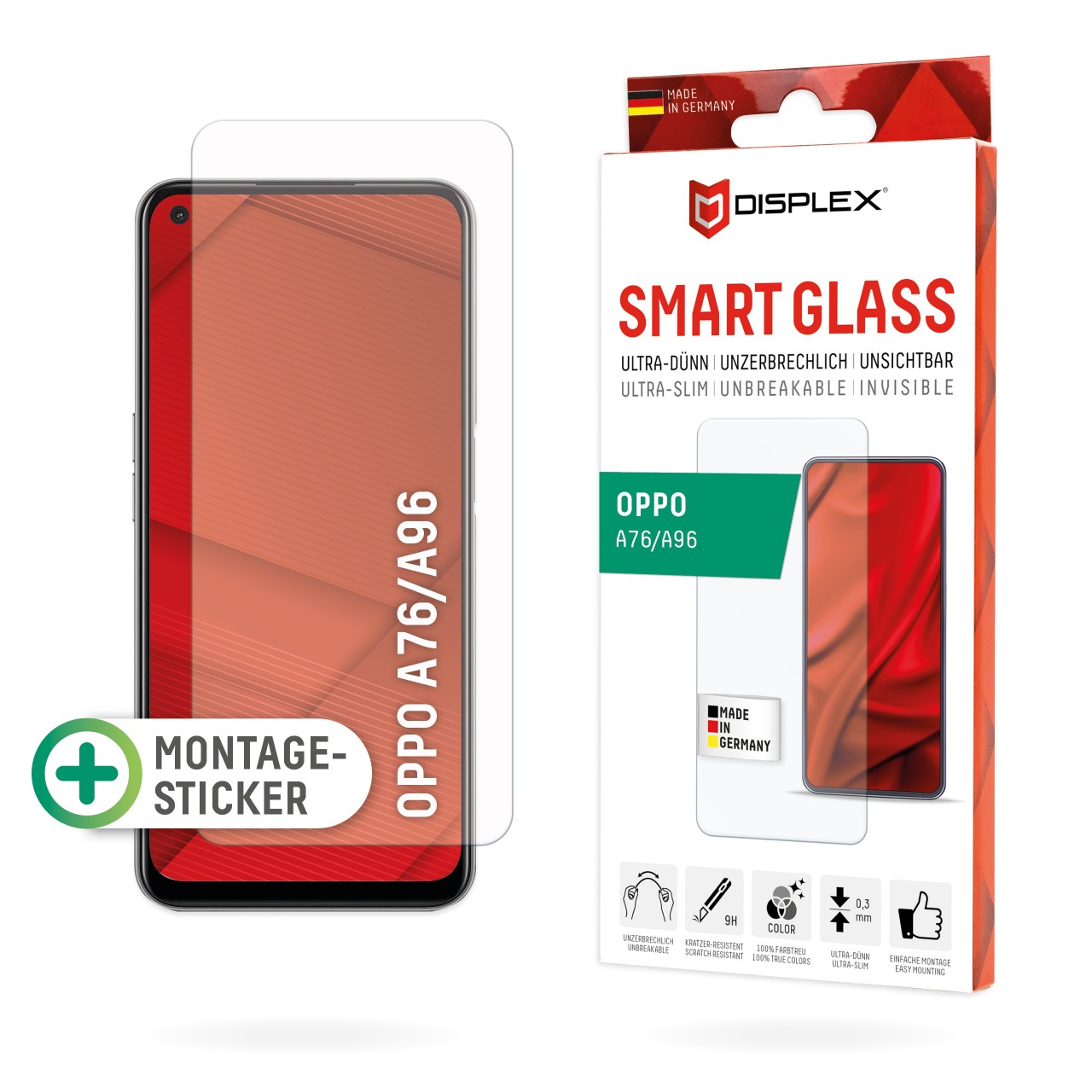 OPPO A76/A96 Smart Glass (2D)