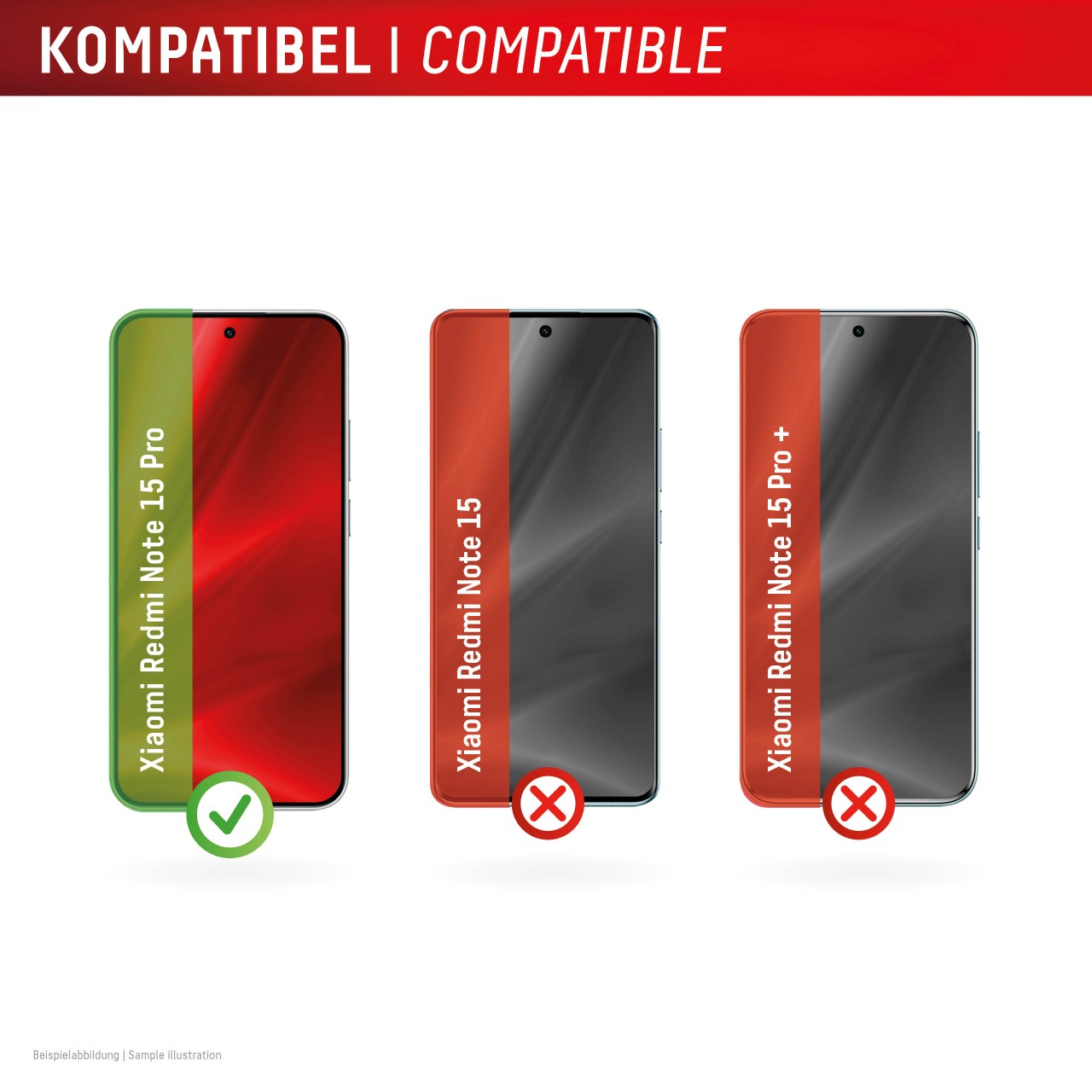 Xiaomi Redmi Note 15 Pro Displayschutzfolie (9H)