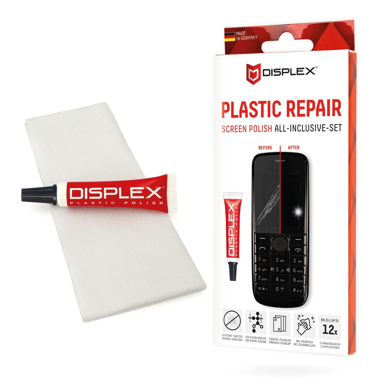 Buy DISPLEX PLASTIC Repair Polish Scratch remover for mobile phone display