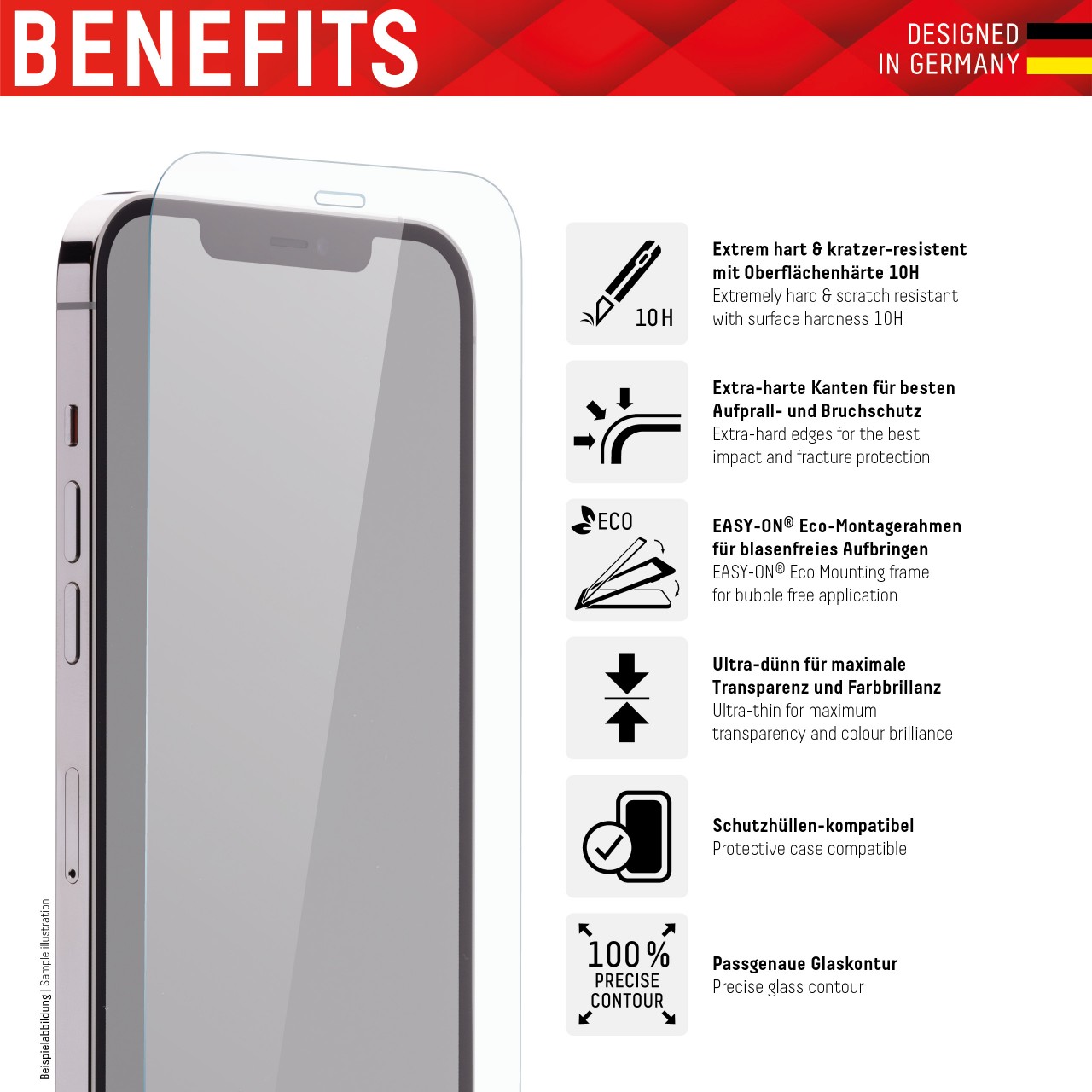 iPhone X/XS/11 Pro Screen Protector (2D)