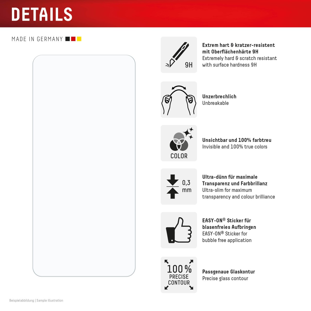 Samsung Galaxy S26+ Displayschutzfolie (9H)