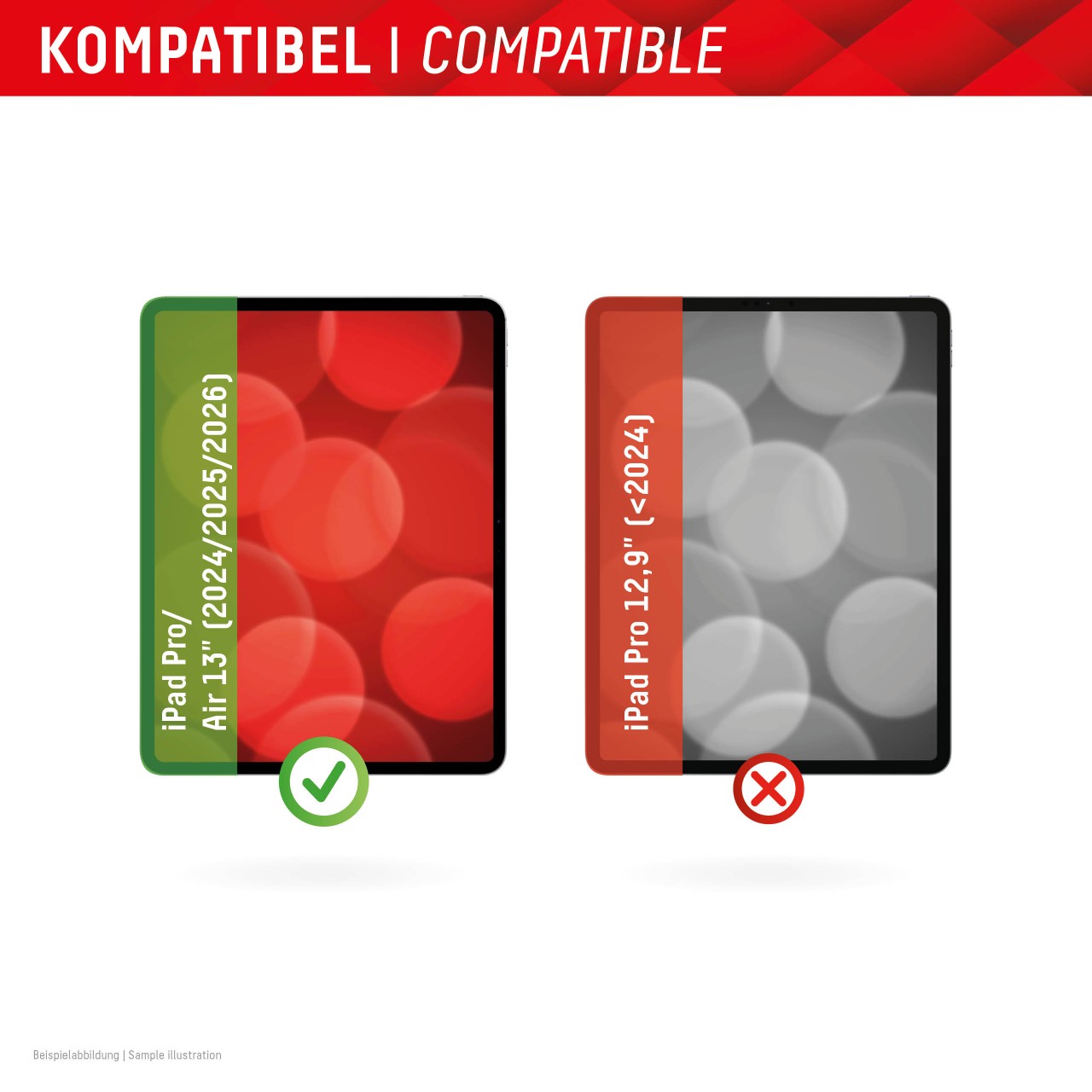 iPad Pro13"/Air 13" (2024/2025) Tablet Schreibfolie