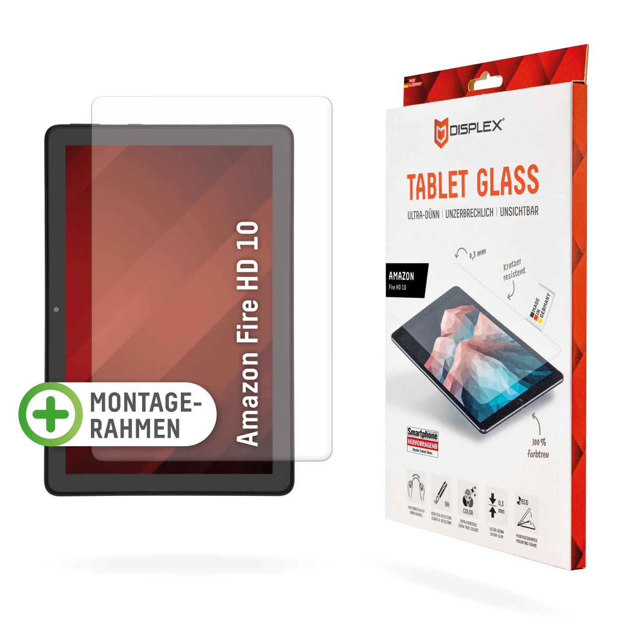 Amazon Fire HD10 Tablet Glass