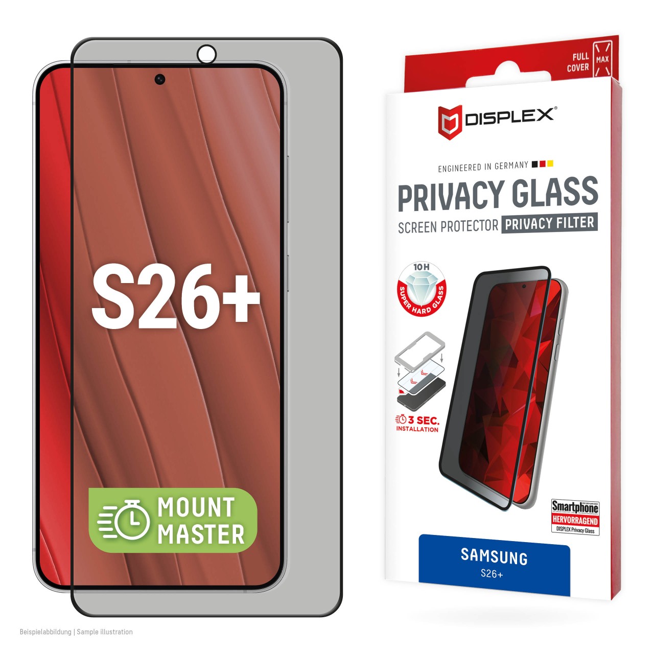 Samsung Galaxy S26+ Privacy Screen Protector