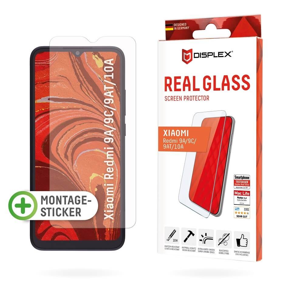Xiaomi Redmi 9C, 9AT, 9A, 9C Schutzglas (2D)