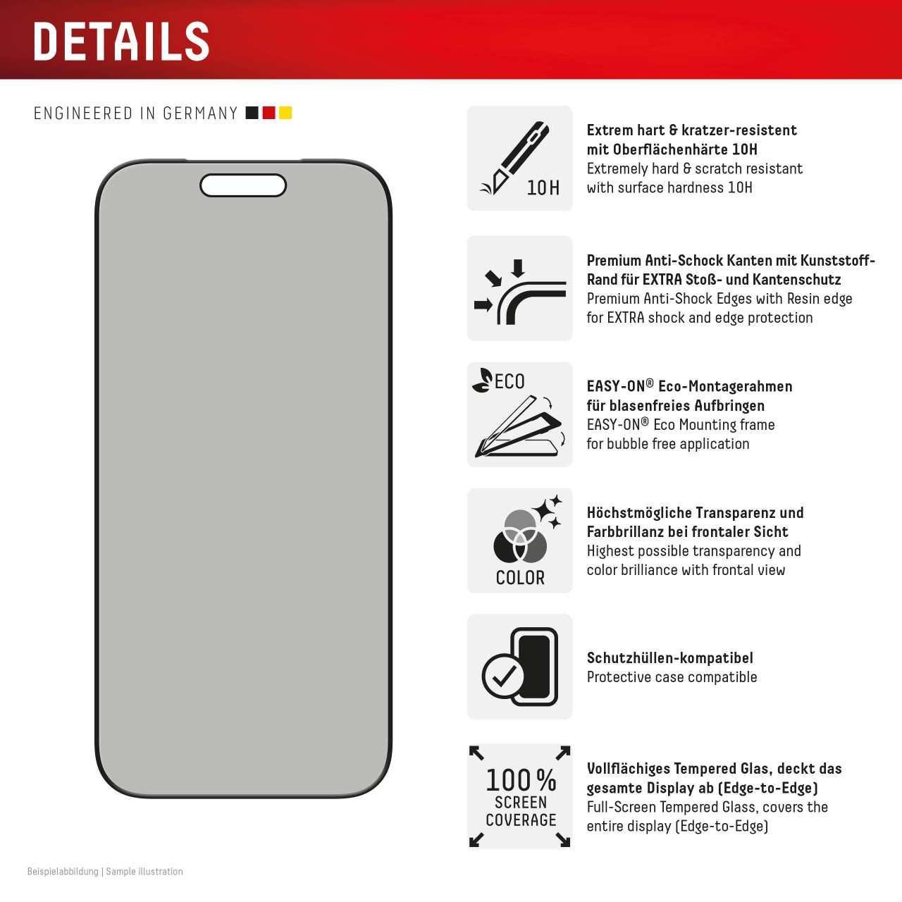 iPhone 17/17 Pro Privacy Screen Protector