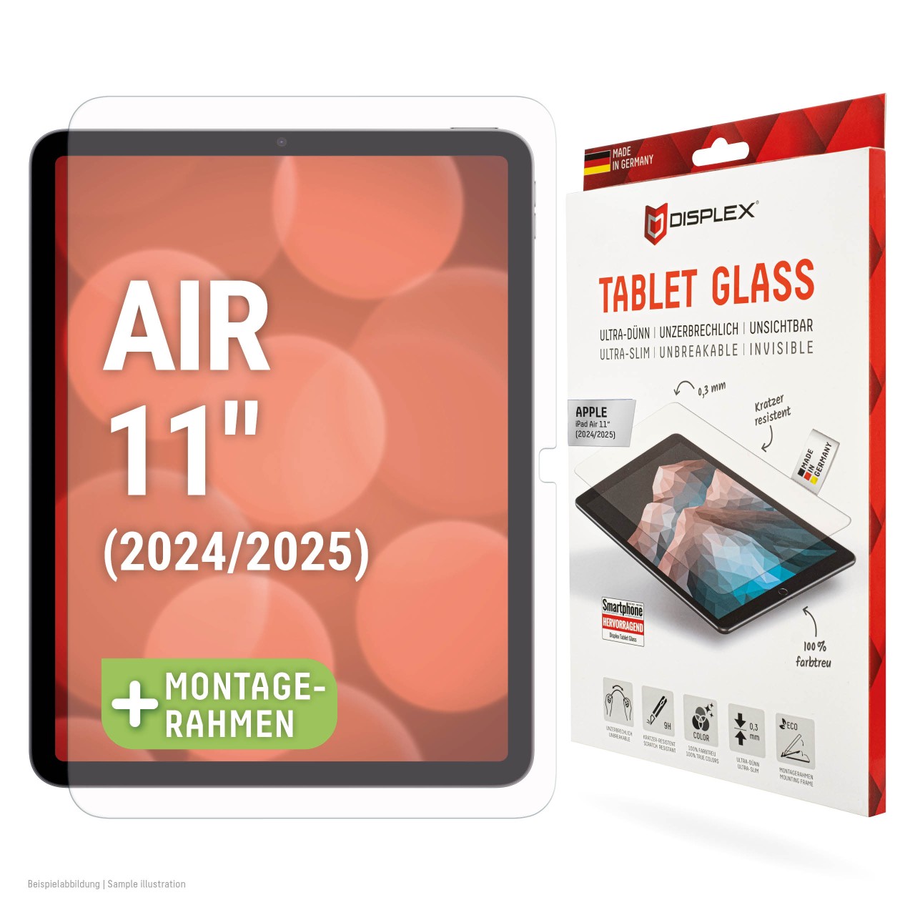 iPad Air 11" (2024/2025) Tablet Schutzfolie