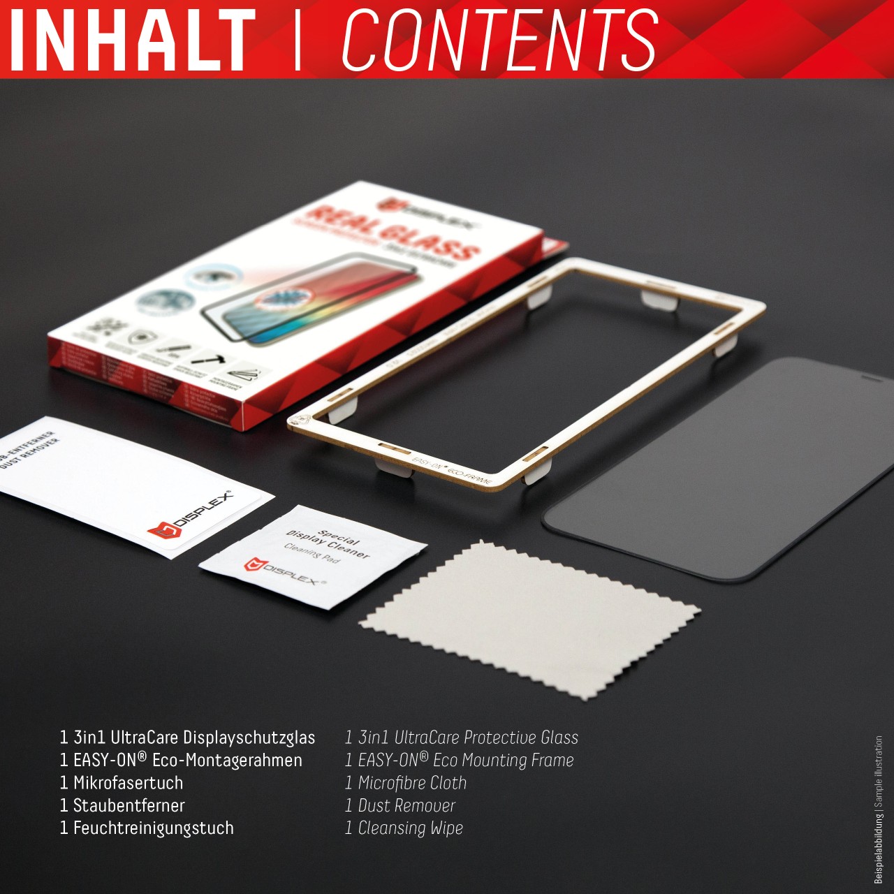 iPhone 13 Pro Max 3in1 Screen Protector (antiviral/ -bacterial)