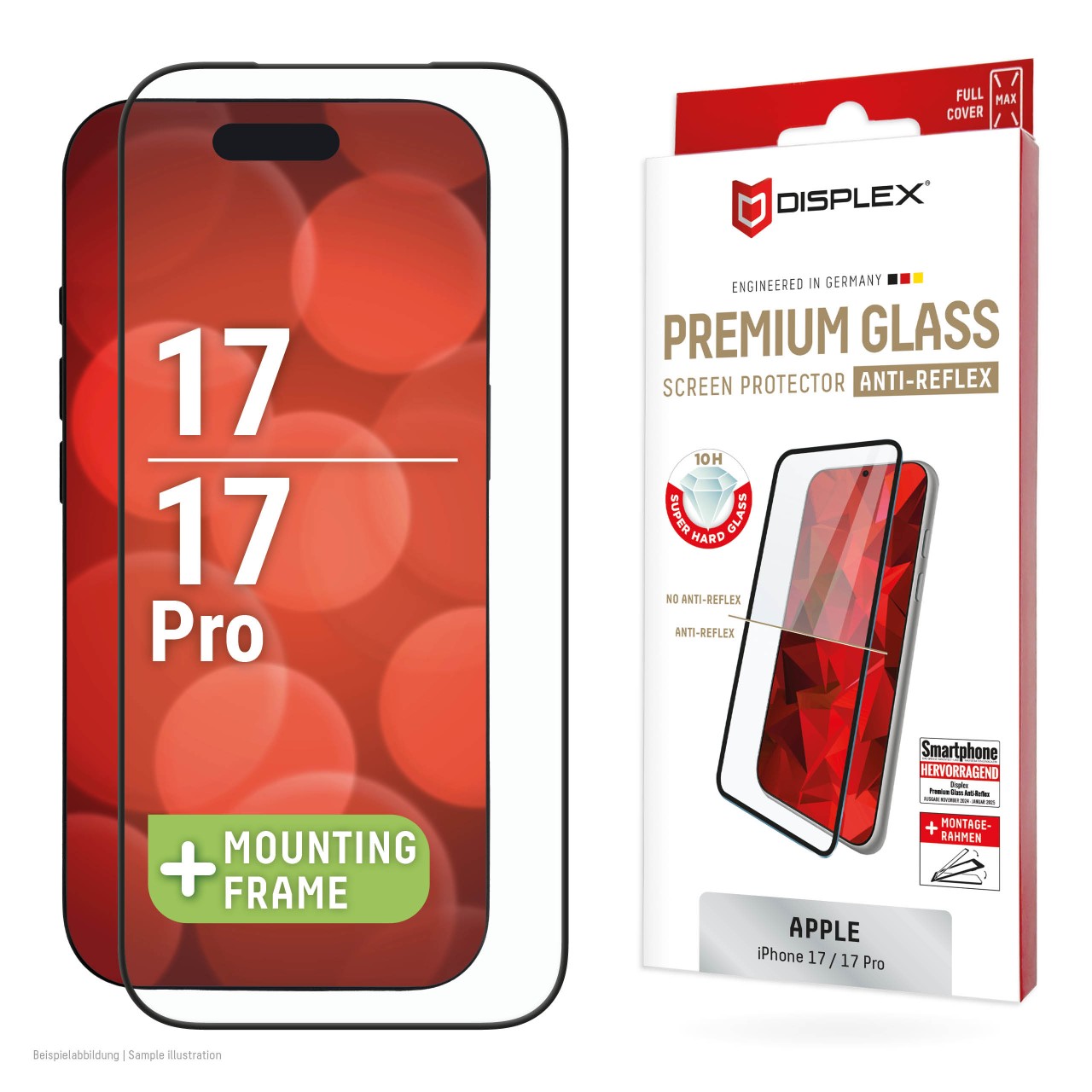 iPhone 17/17 Pro Premium Anti-Reflective Screen Protector