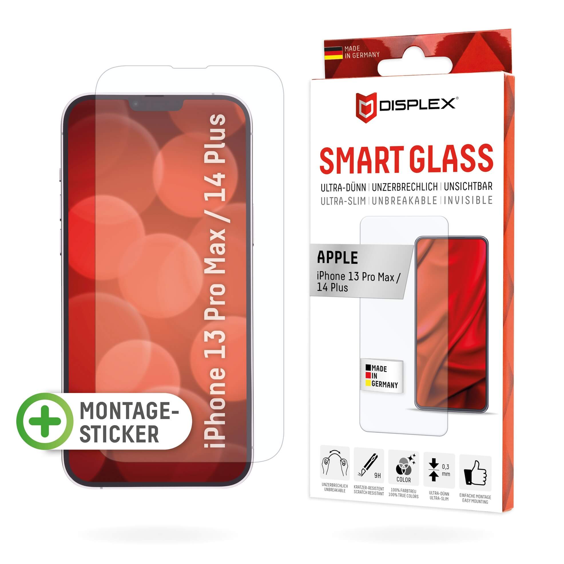 iPhone 13 Pro Max/14 Plus Smart Glass (2D)