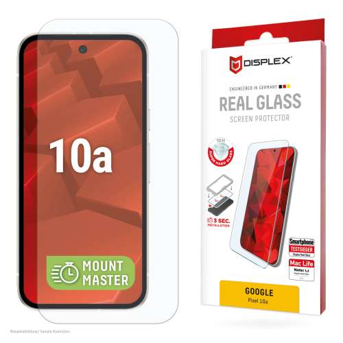 DISPLEX Pellicola In Vetro Temperato 3D Real Glass Per IPhone 6,1 Pollici (Modello 2019)