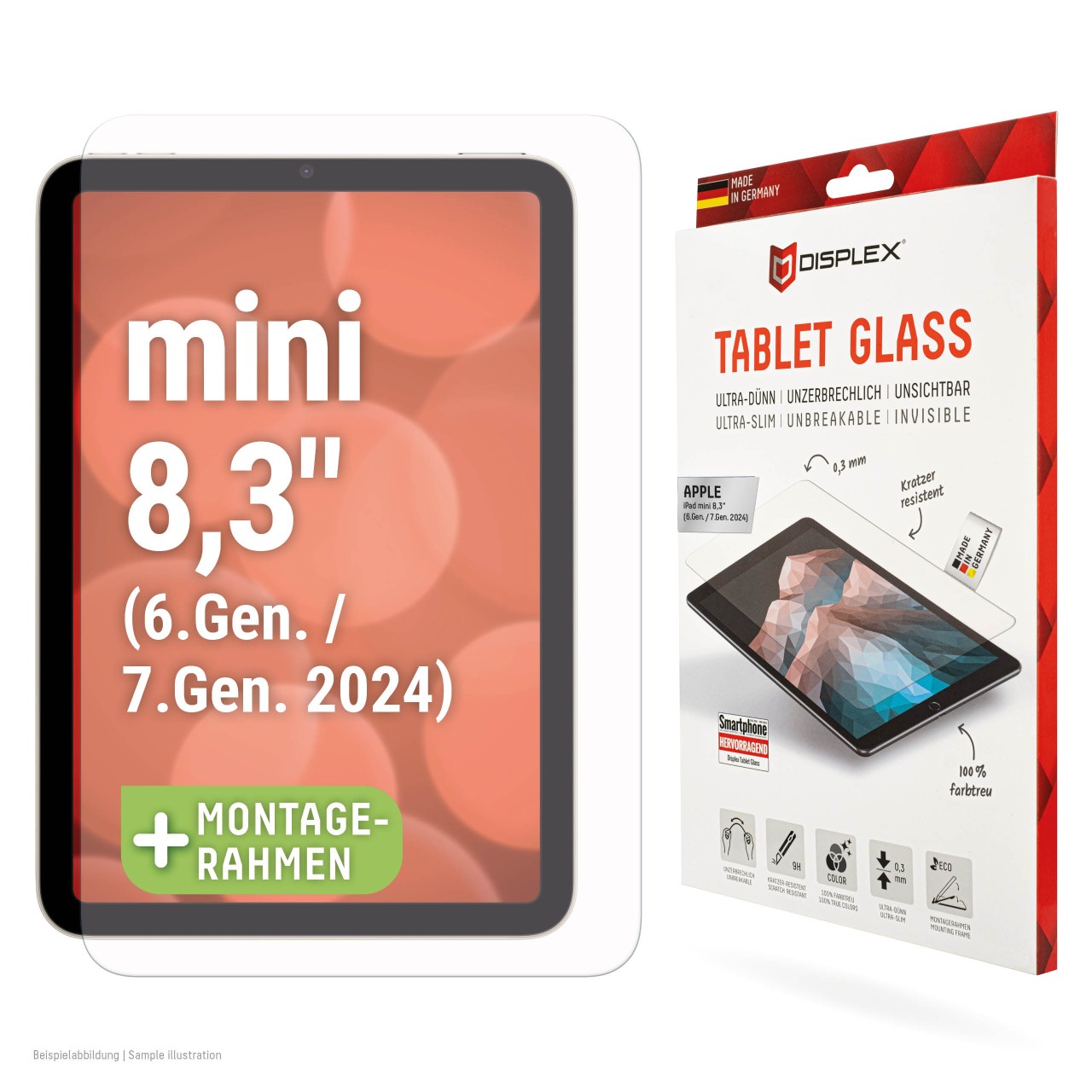 iPad mini 8,3'' (6./7. Gen.) Tablet Glass
