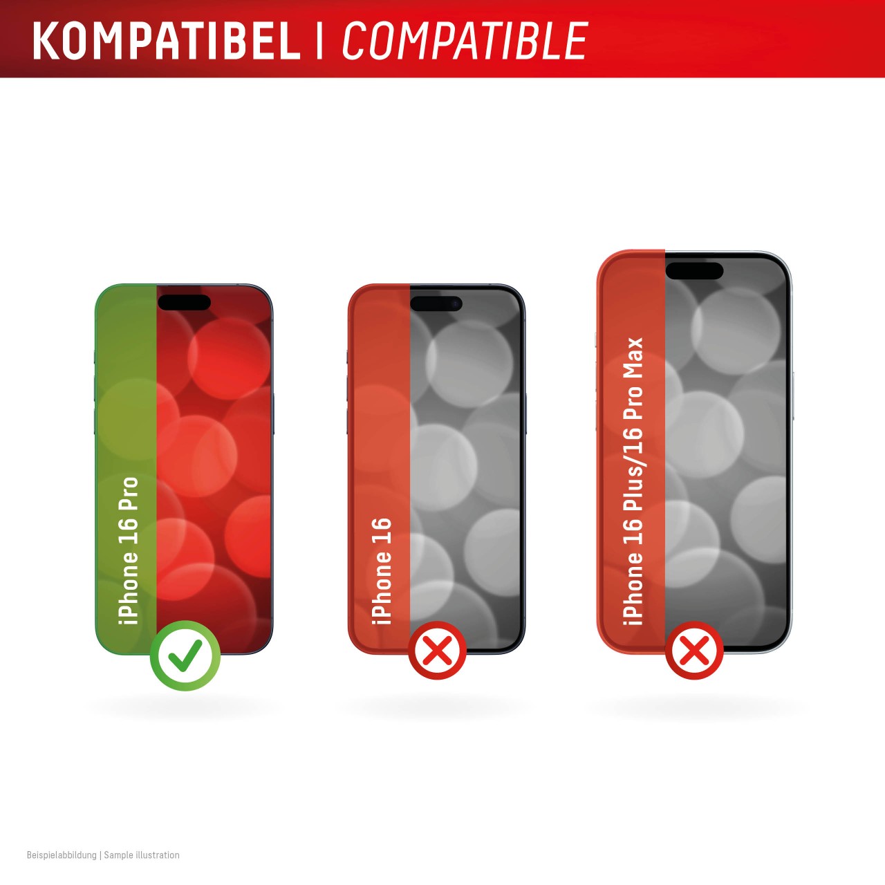 iPhone 16 Pro Premium Anti-Reflex Panzerglas (super-entspiegelt)