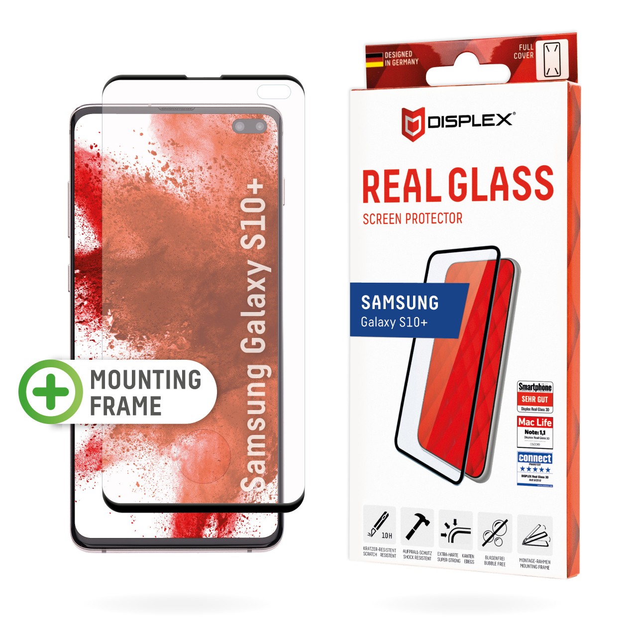 Galaxy S10+ Full Cover Glass