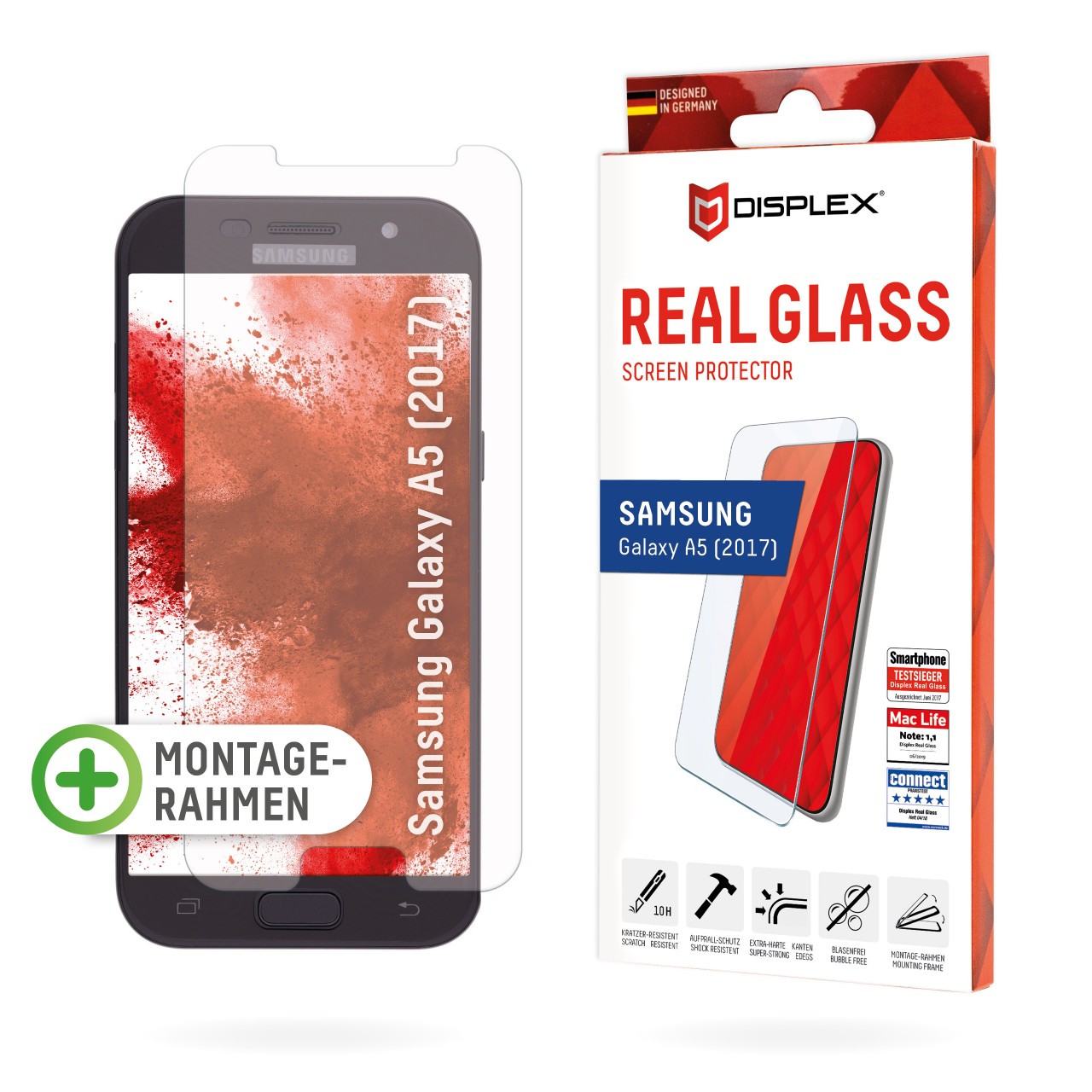 Samsung Galaxy A5 (2017) Schutzglas (2D)
