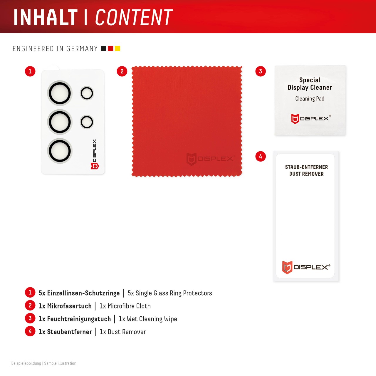 Samsung Galaxy S26 Ultra Premium Kamera Schutzringe