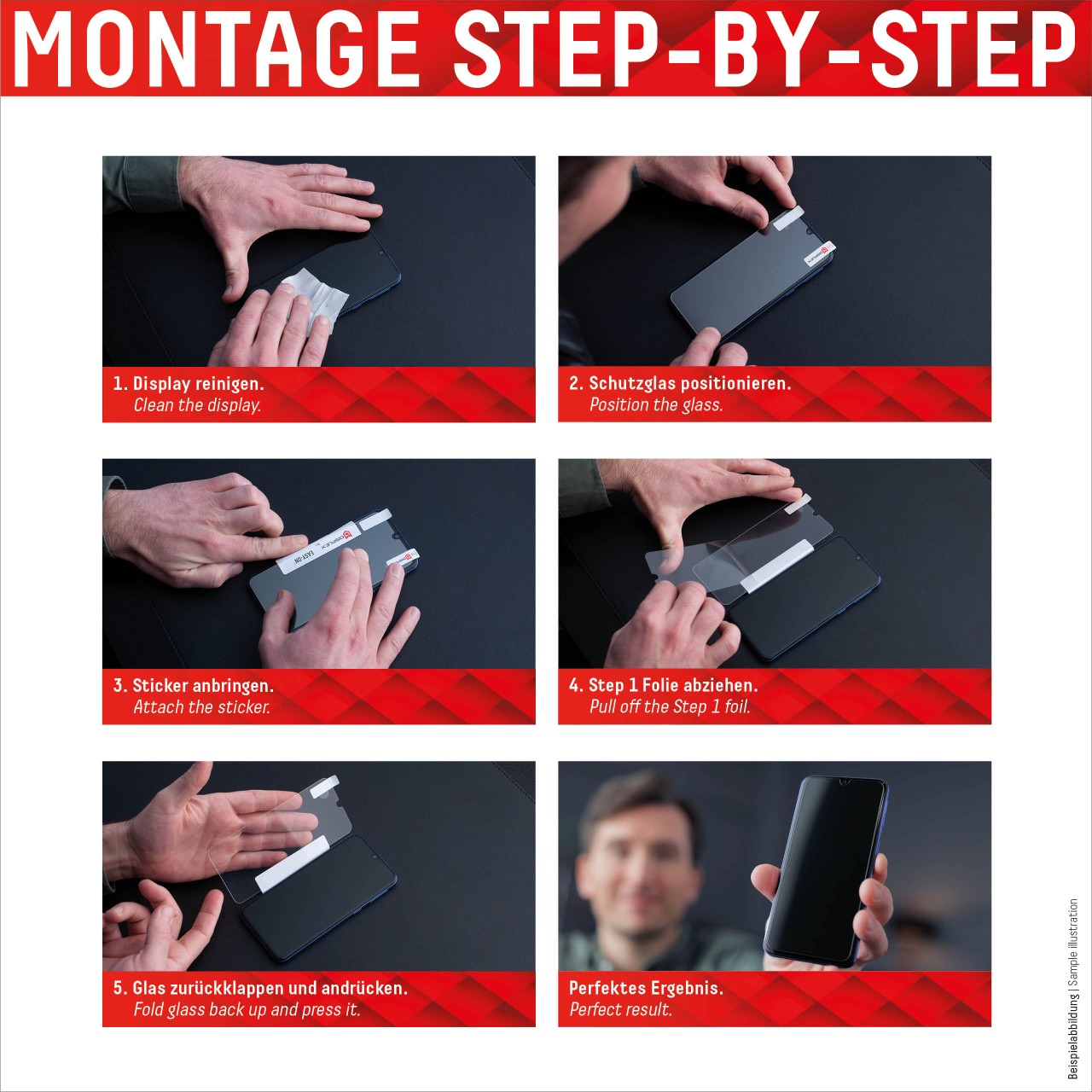 iPhone 13/13 Pro/14/16e/17e Tempered Film (9H)