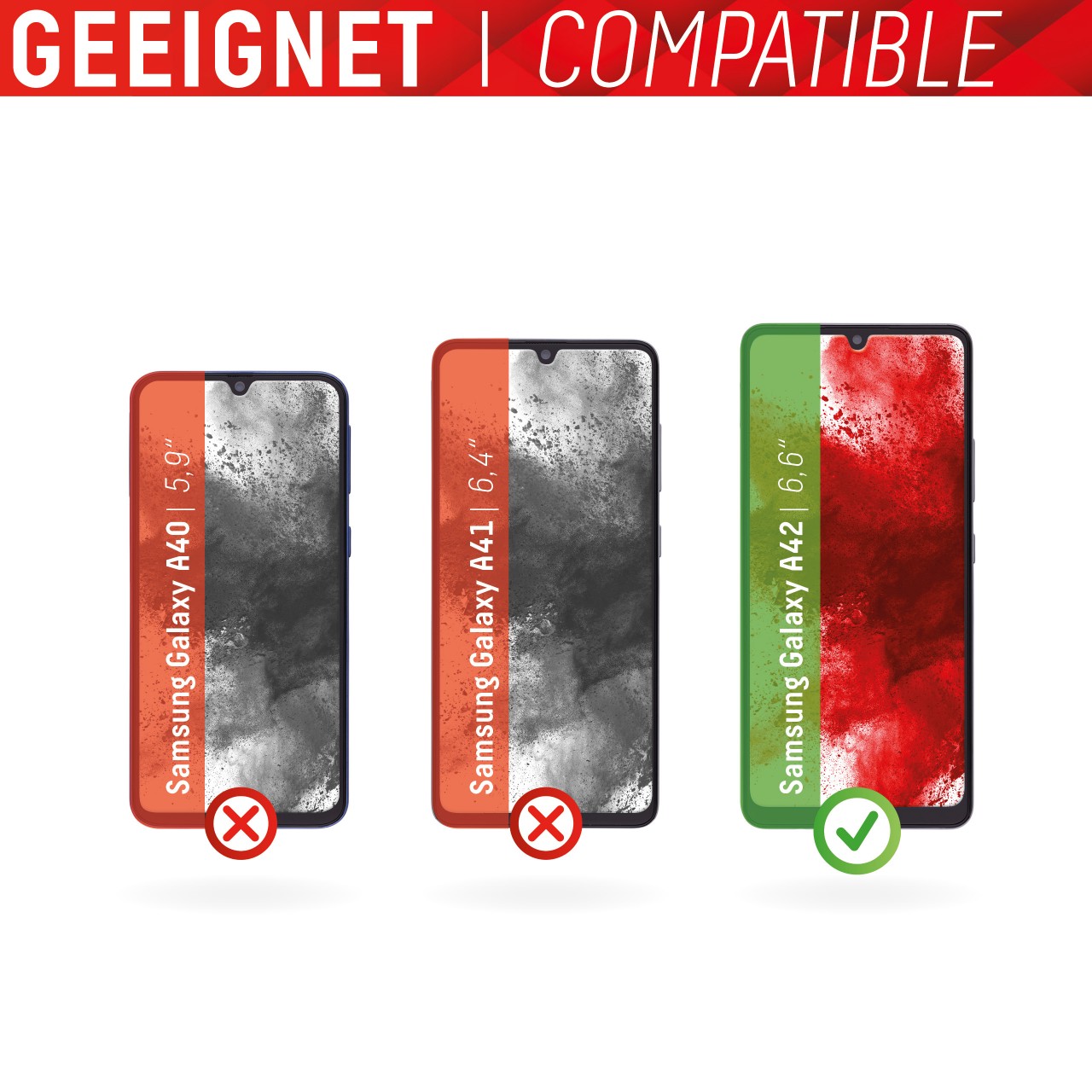 Galaxy A42 Full Cover Glass