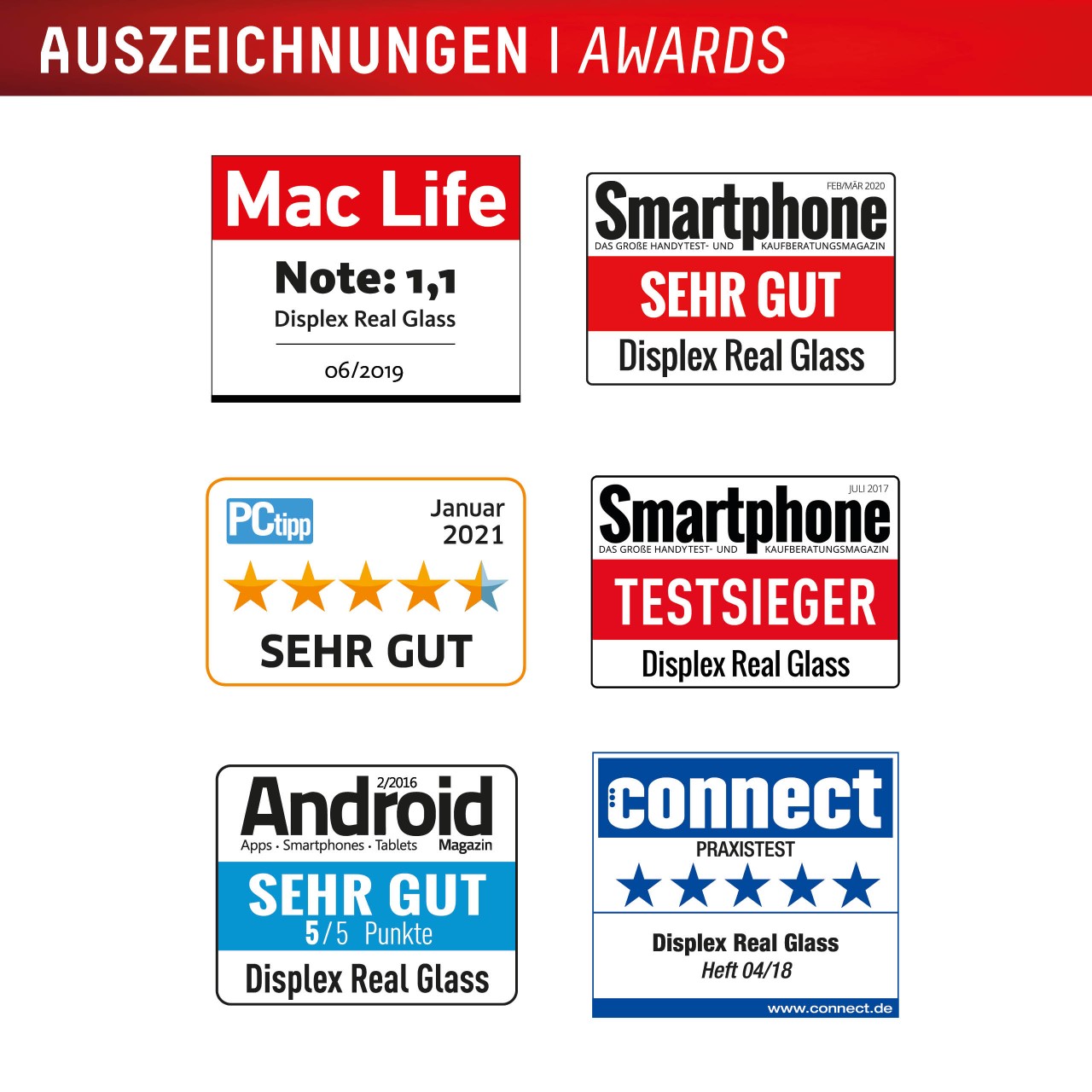 iPhone 16e/17e Panzerglas + Schutzhülle mit Mount Master