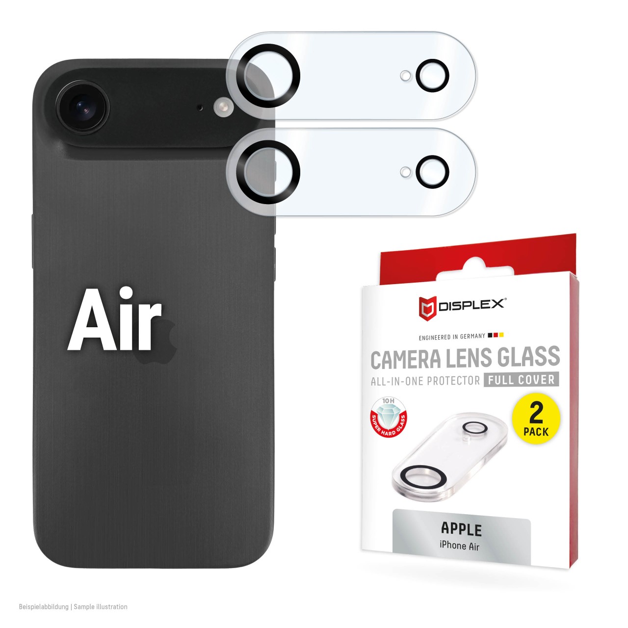 iPhone Air All-in-one camera screen protector, 2 pieces