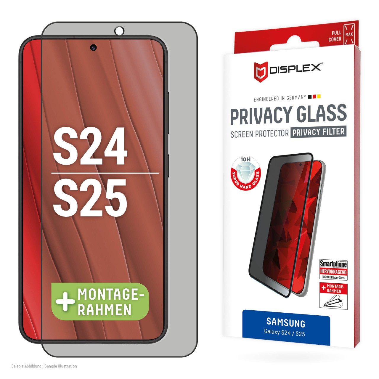 Samsung Galaxy S24/S25 Privacy Screen Protector