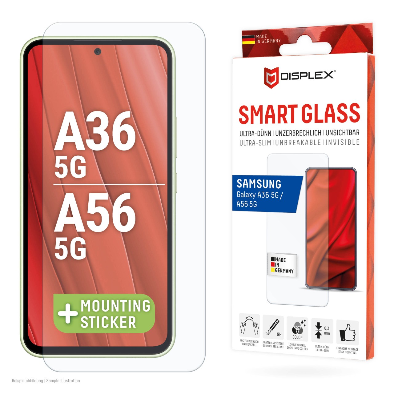 Samsung Galaxy A36 5G/A56 5G Tempered Film