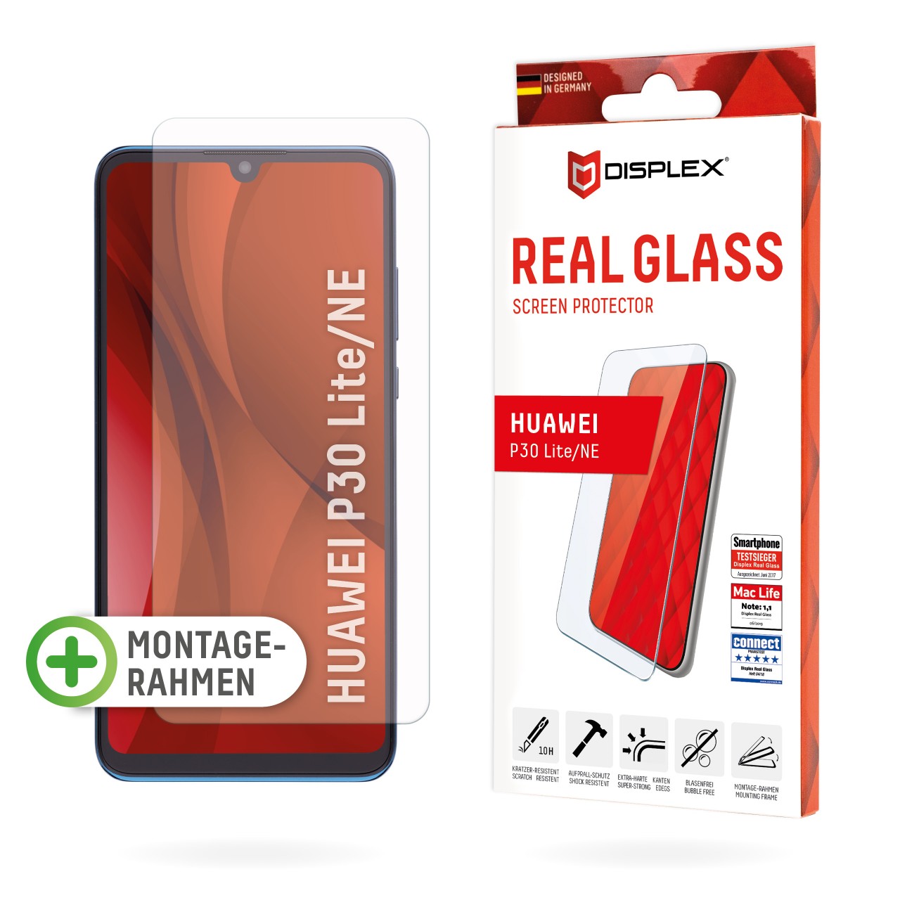 Huawei P30 Lite Schutzglas (2D)